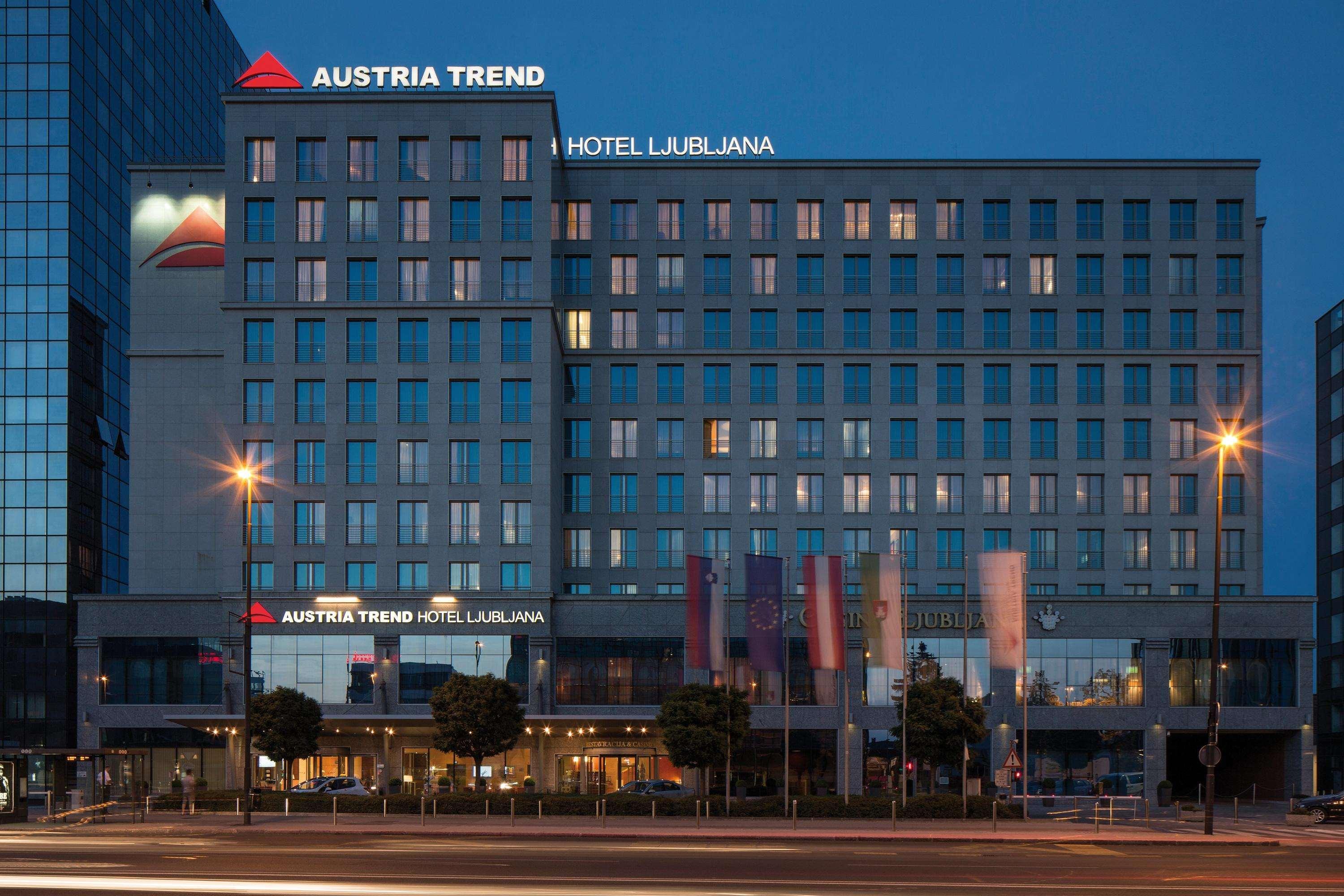 Austria Trend Hotel Любляна Экстерьер фото