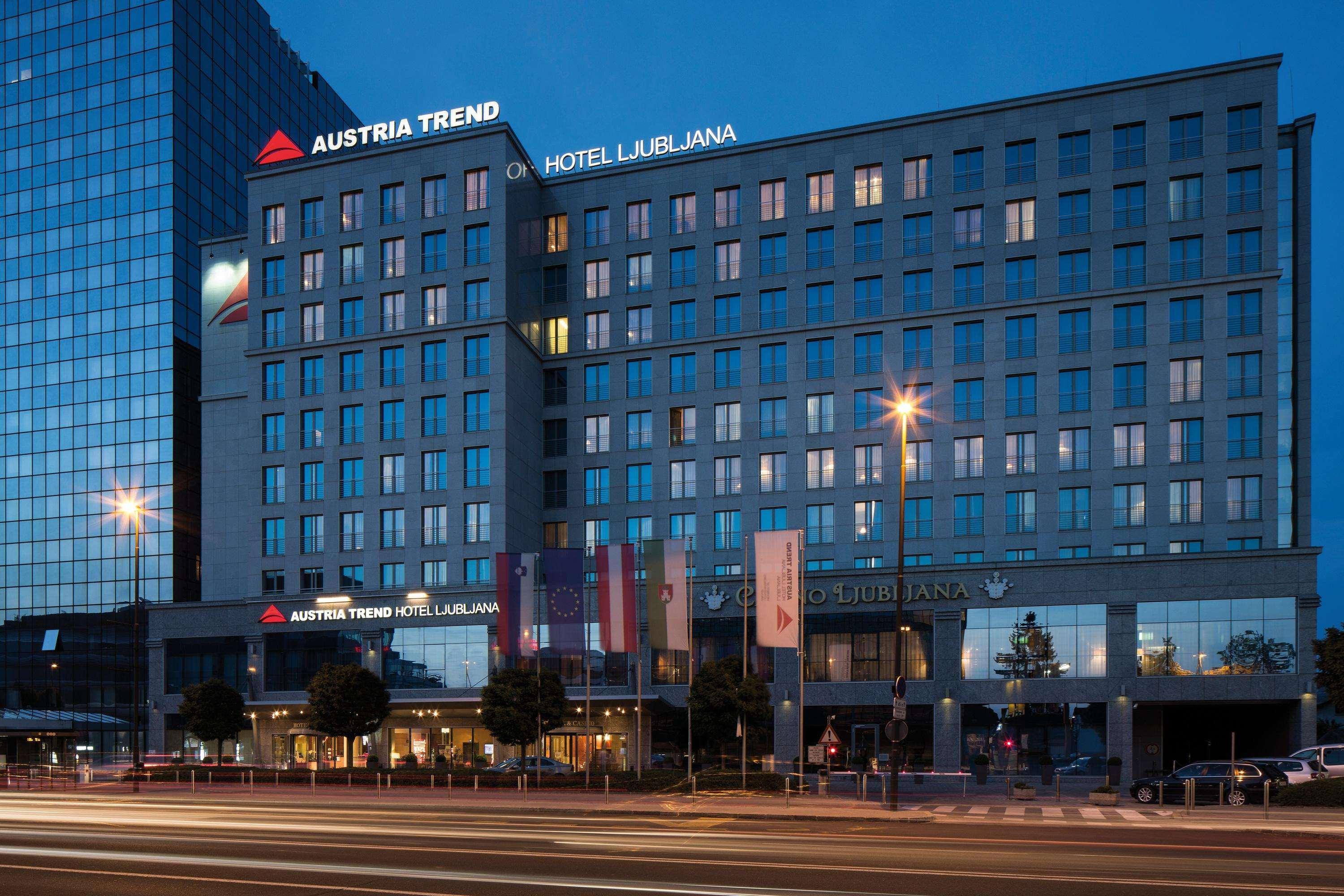 Austria Trend Hotel Любляна Экстерьер фото